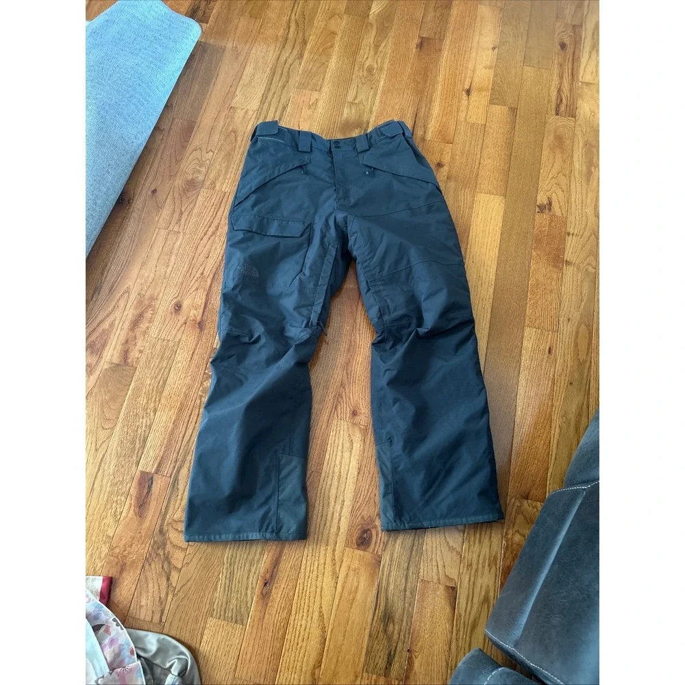 The North Face Freedom Insulated Snow Pants Black Waterproof Ski Snowboard Mens